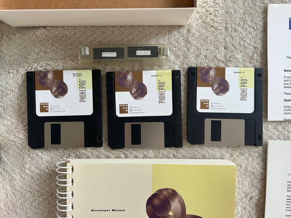 PhonePro V.32 Apple Macintosh software telephony Applications Builder for Mac