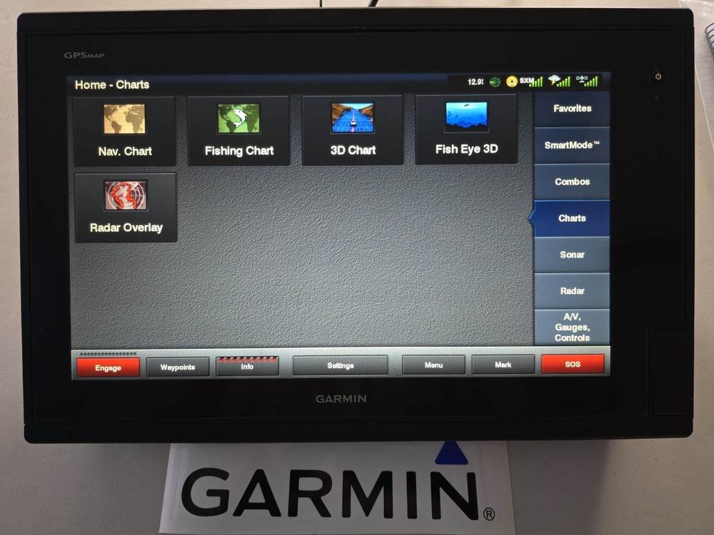 Garmin GPSMAP 7616 – 16” Touchscreen Chartplotter – Fully Tested