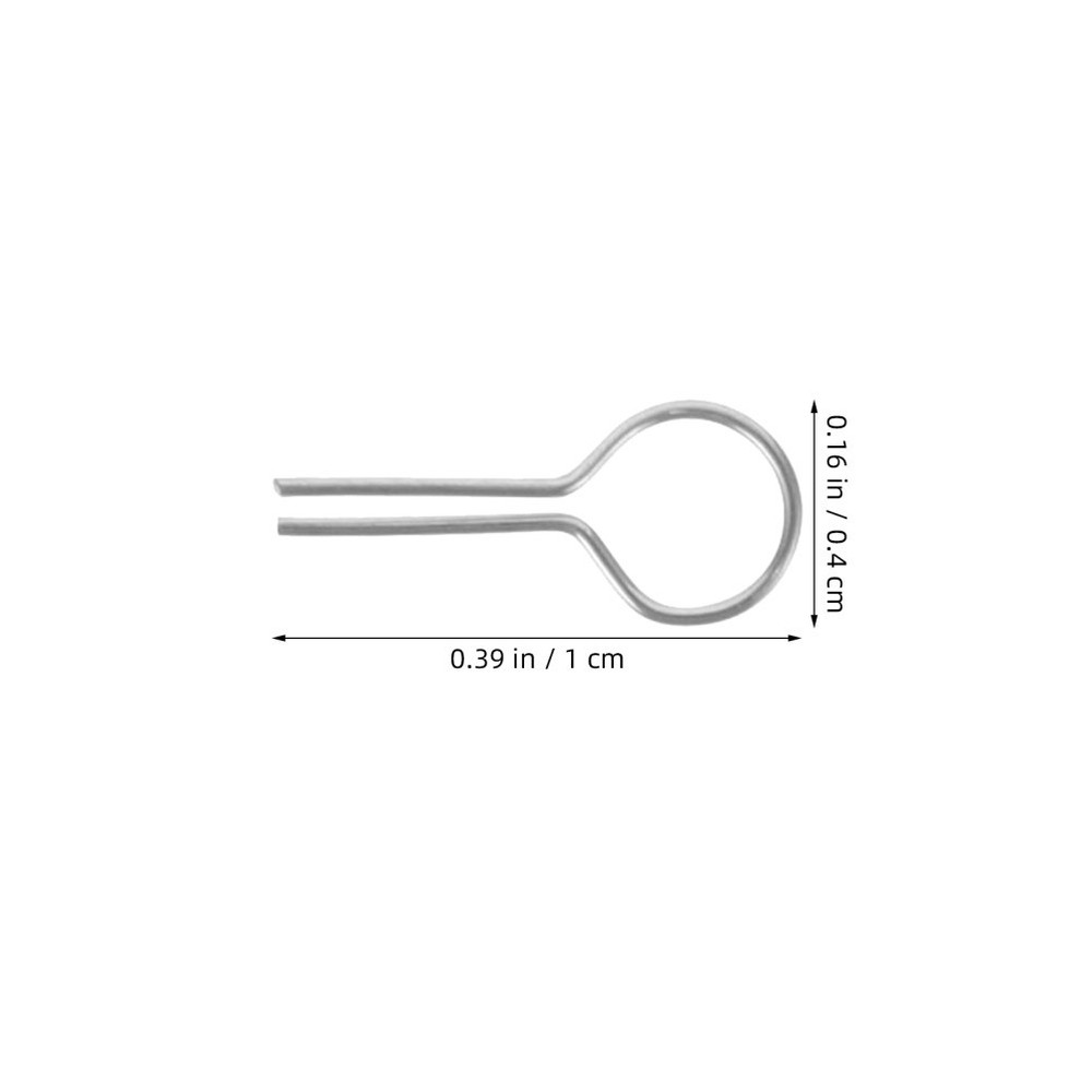 200 Pcs Hanging Needle Glass Fusing Accessories Ceramic Craft Hooks