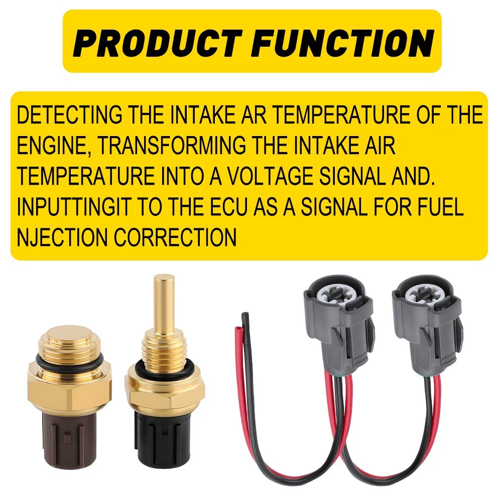 NEW Engine Cooling Fan Temperature Switch&Coolant Temp Sensor For Honda Civic