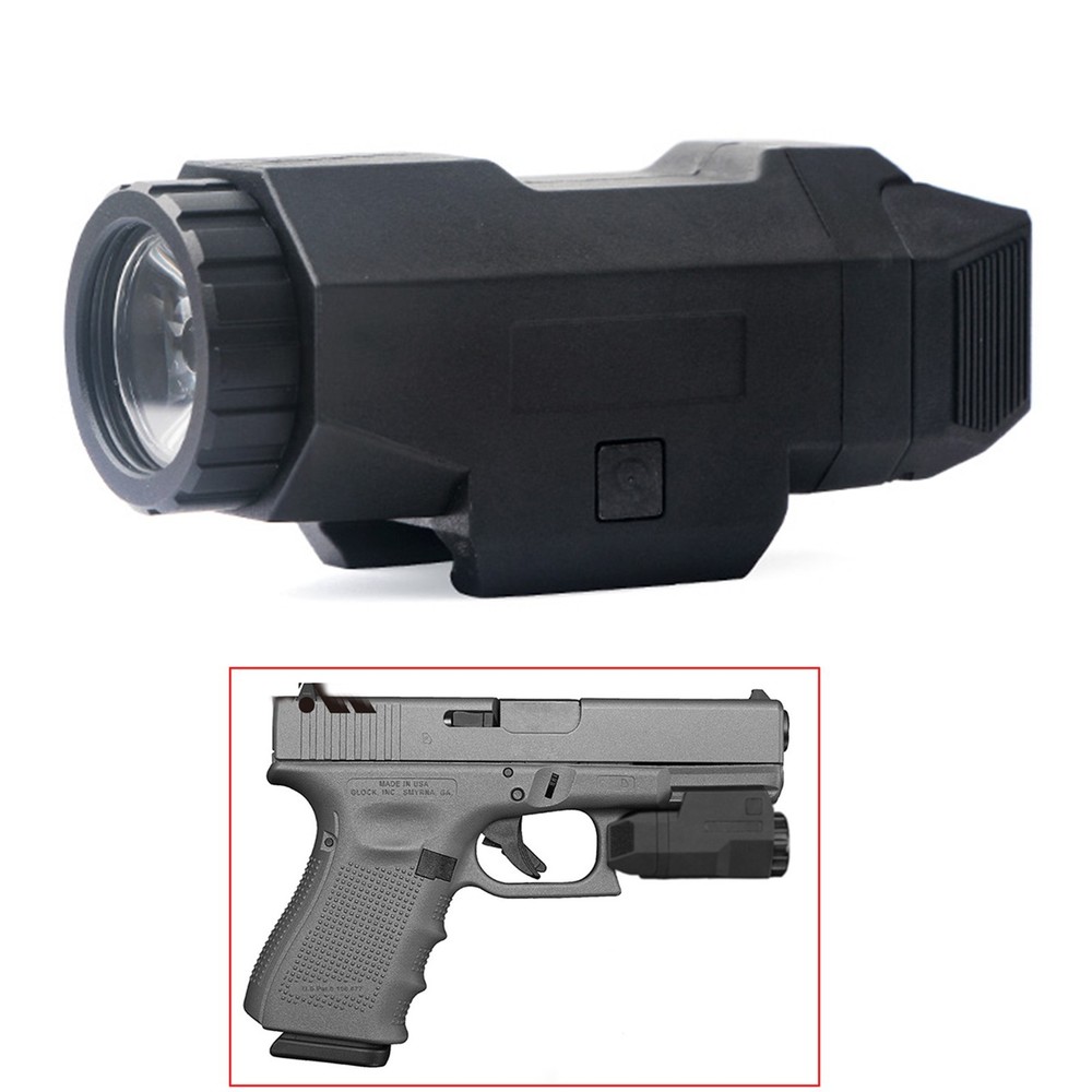 Tactical APL 200 LM Weapon Lamp Light Pistol Multifunction White LED Flashlight