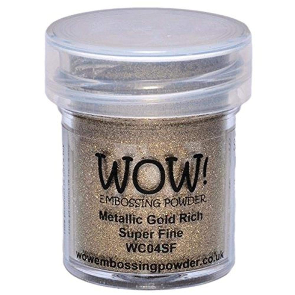 Wow Embossing Powder Wow Embossing Powder, 15ml, Gold Rich