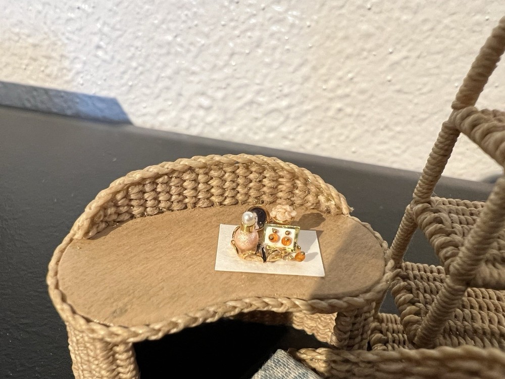 Half Inch Scale 1:24 Scale Dollhouse Vanity Tray