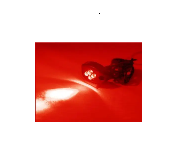 Logisys 4 LED Courtesy Light - Black or Chrome Case - White, Red, Blue, Green