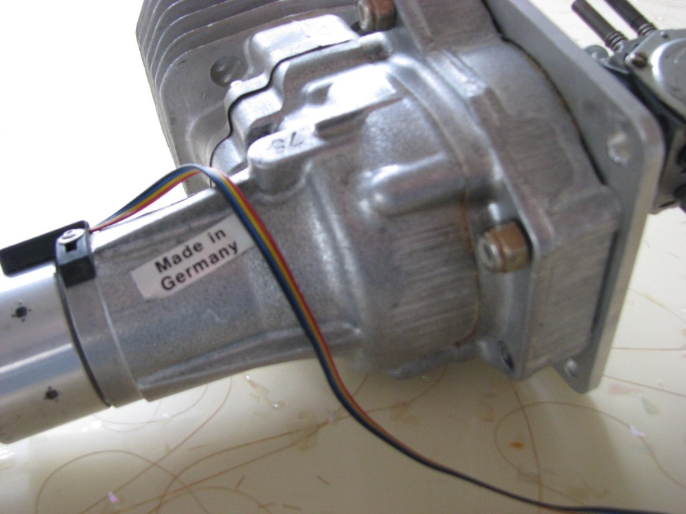 LARGE RC 3W GAS IGNITION ENGINE GERMAN MFG