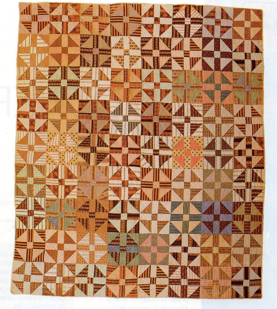 Grandmother's Choice Quilt Pattern Pieced JH