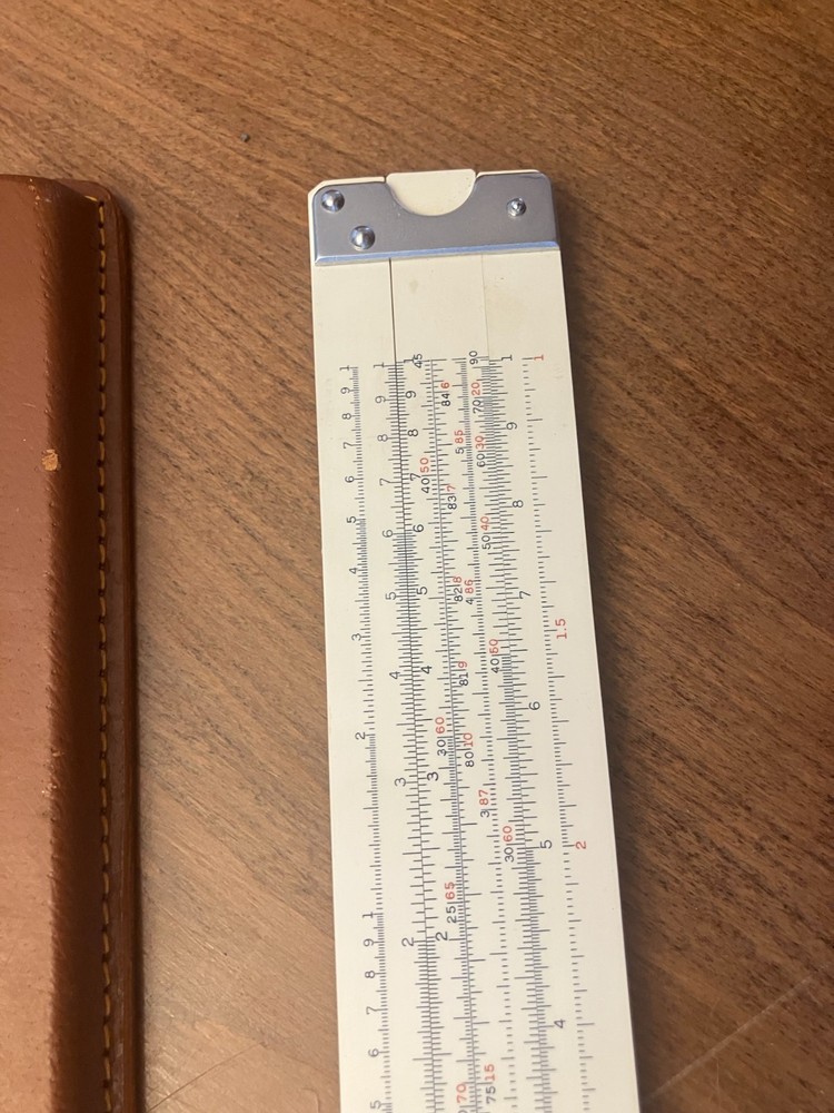 Vintage Lutz Slide Rule No. 252