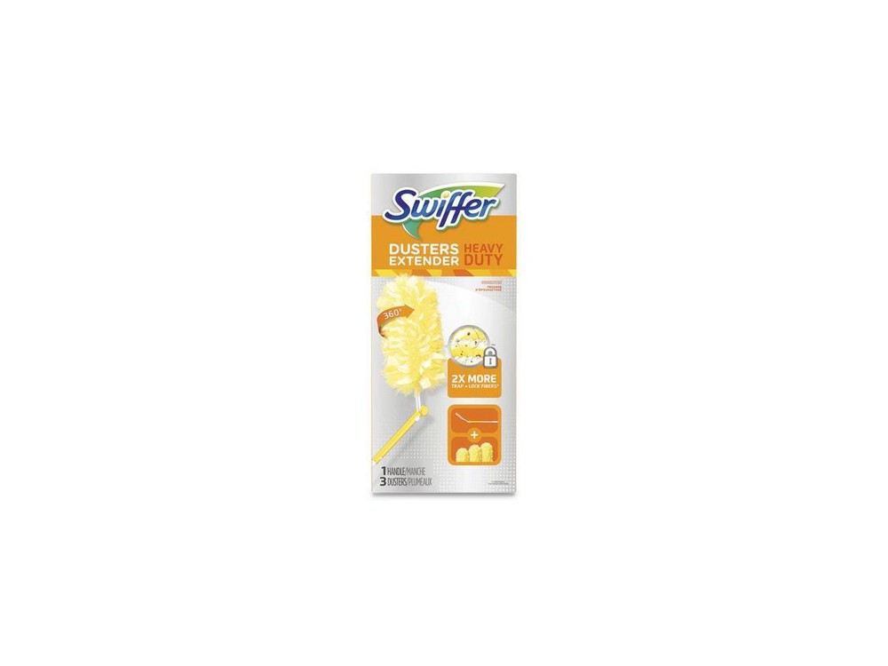 Swiffer 360 Dusters Plastic Handle Extends to 3 ft 1 Handle & 3 Dusters/Kit