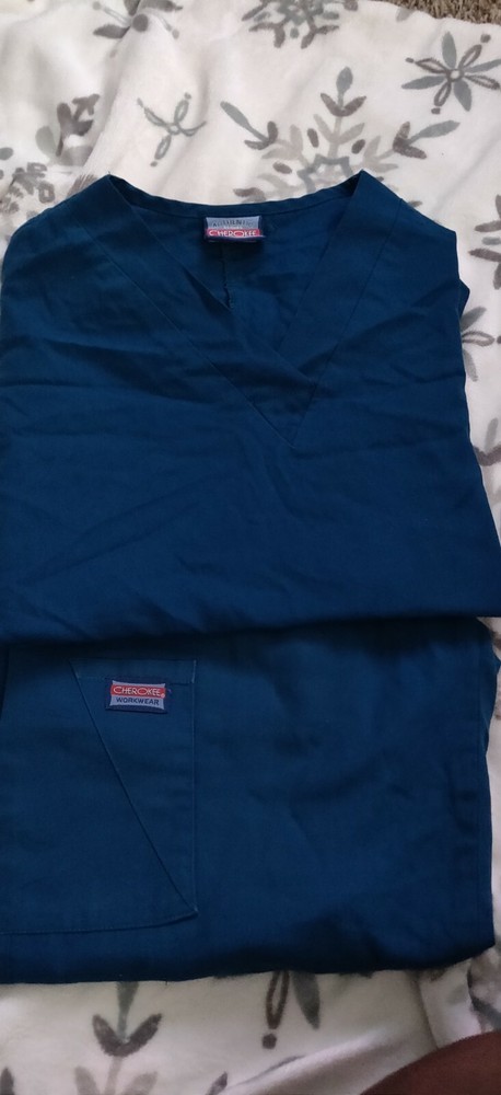Blue Sherokee workwear scrubs sets