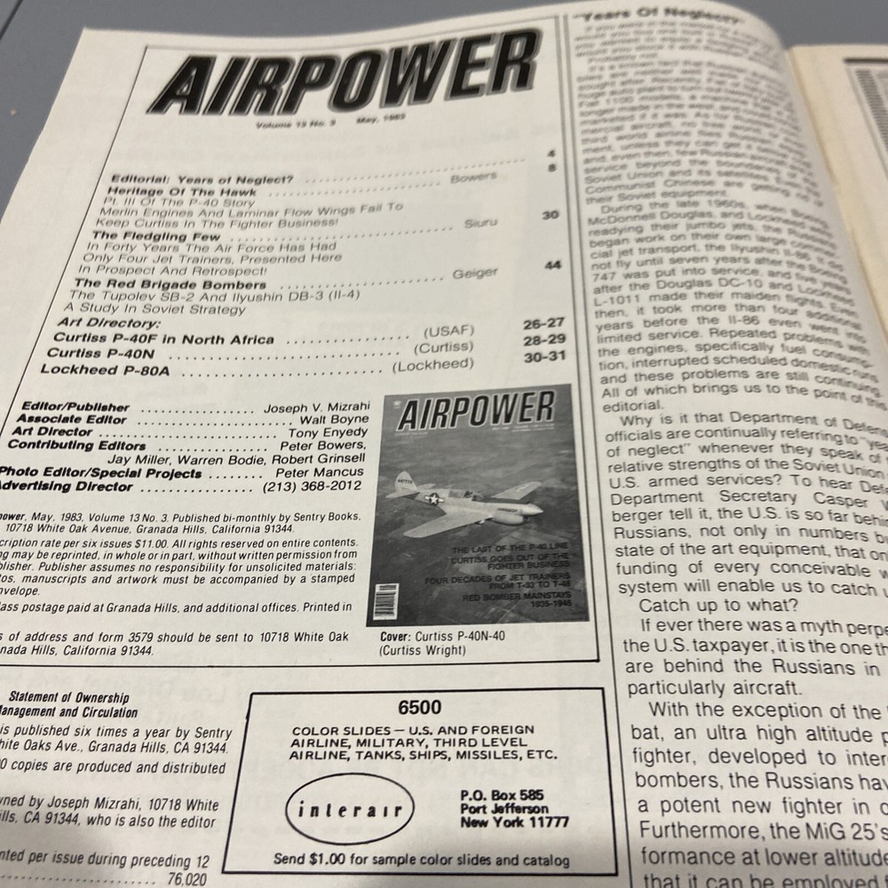 Airpower Magazine May 1983