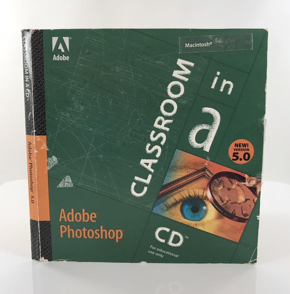 Adobe Photoshop 5.0 Education Edition - Classroom in a CD and Training