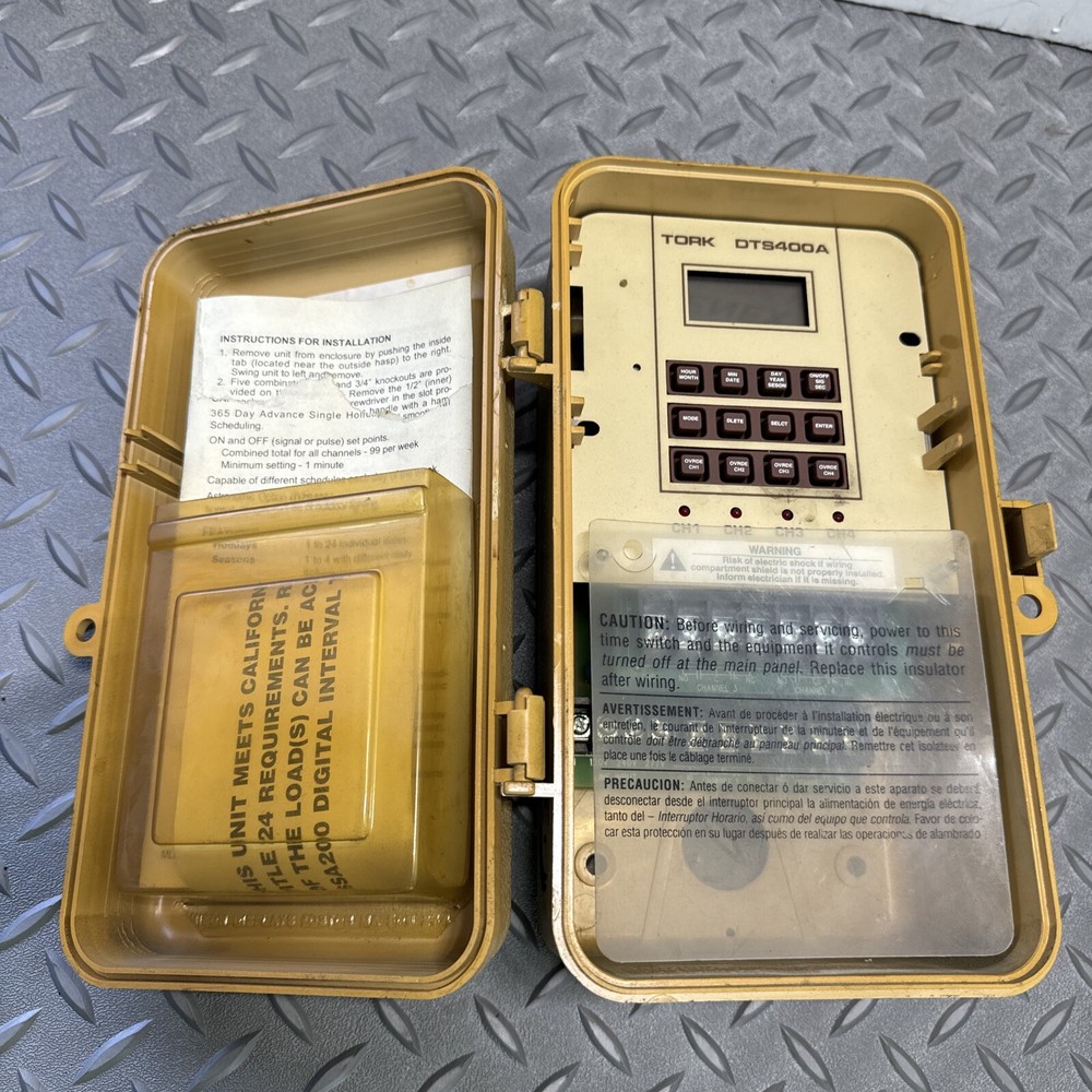 Tork Digital Time Switch DTS400A A-12