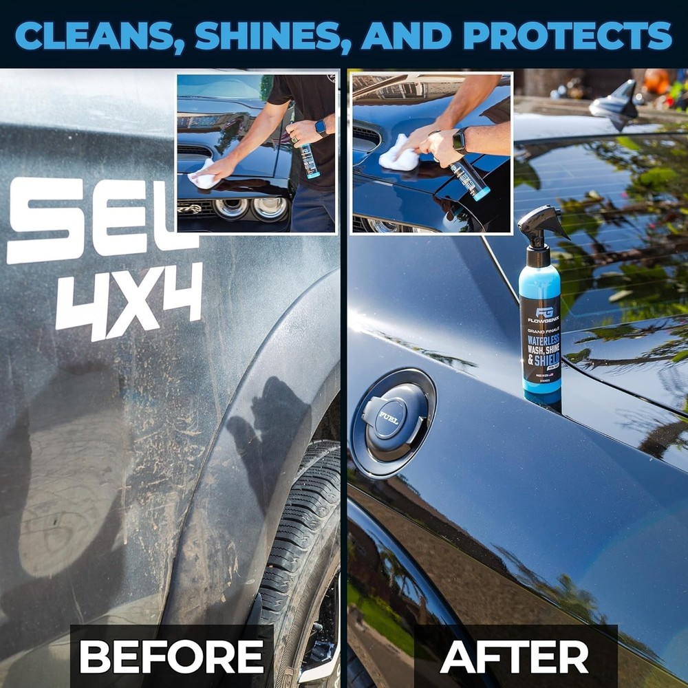 Grand Finale Detailing Spray with Microfiber Towels