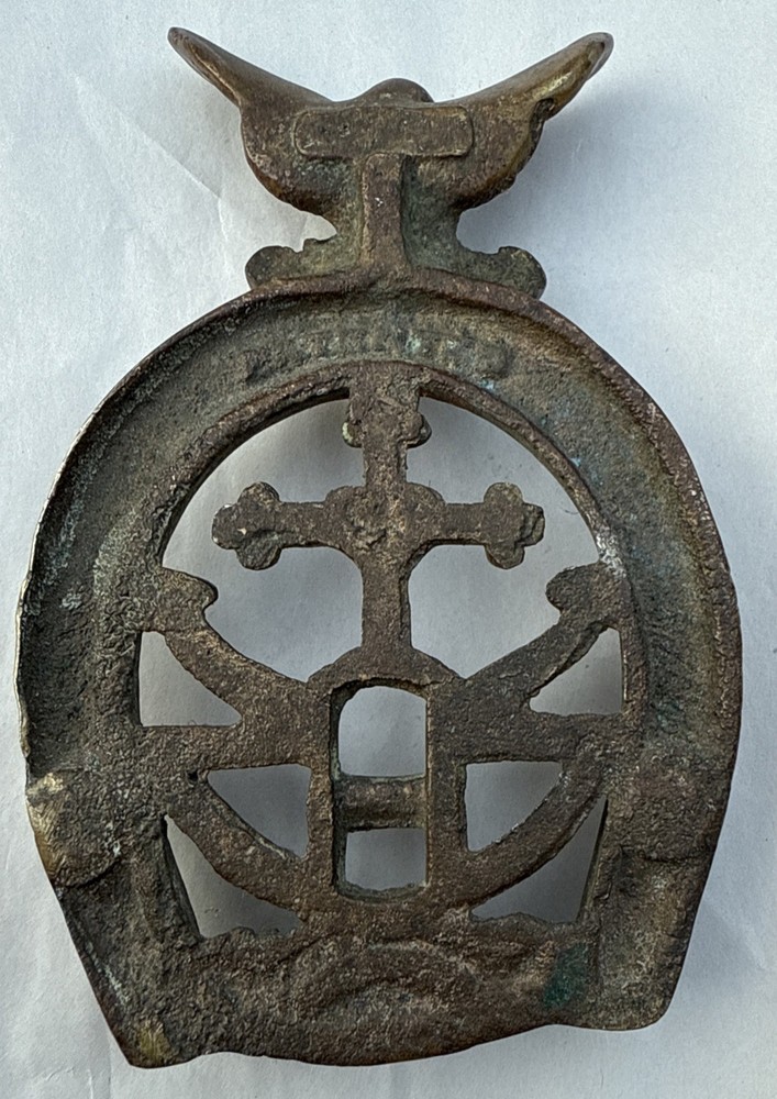 Masonic Cast Iron American Eagle Horseshoe