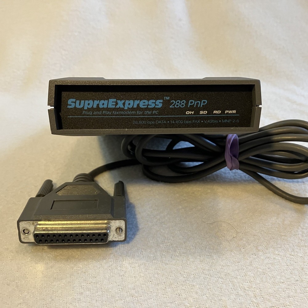 Supra Express 288 PnP Data/Fax Modem - Designed for Mac