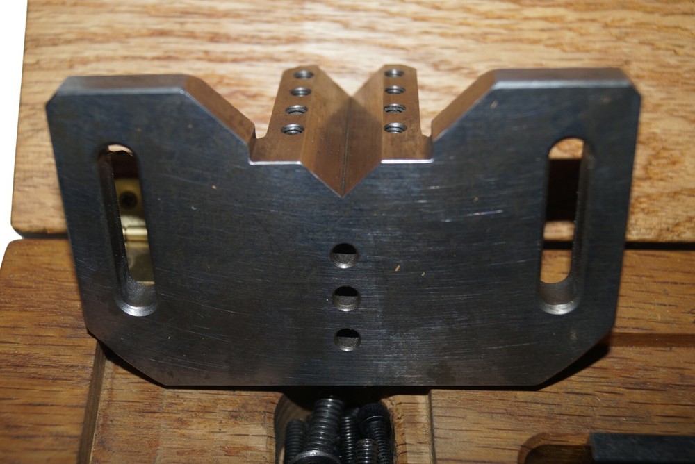 Spin Index Face Plate V-Block Set, Whirley, Motorized, etc... Grinding