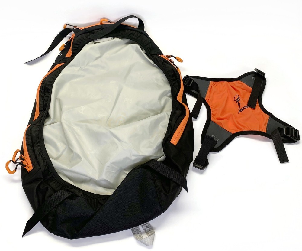 Vario Zip-On 24 Liter Base Accessory Unit By ABS Black/Orange