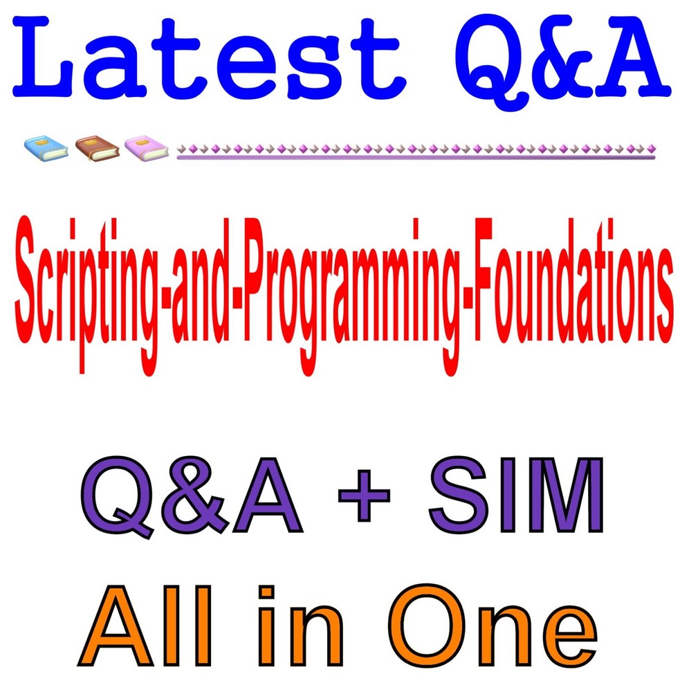 WGU Scripting and Programming Foundations Exam Q&A