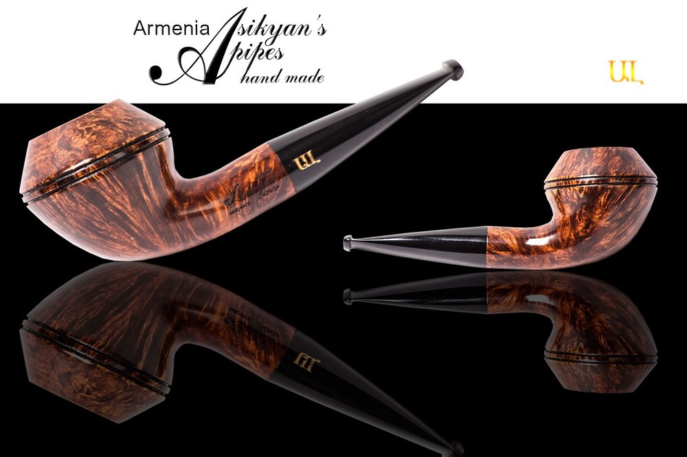 Asikyan Pipe #429/24 Rhodesian Smooth Hand Made