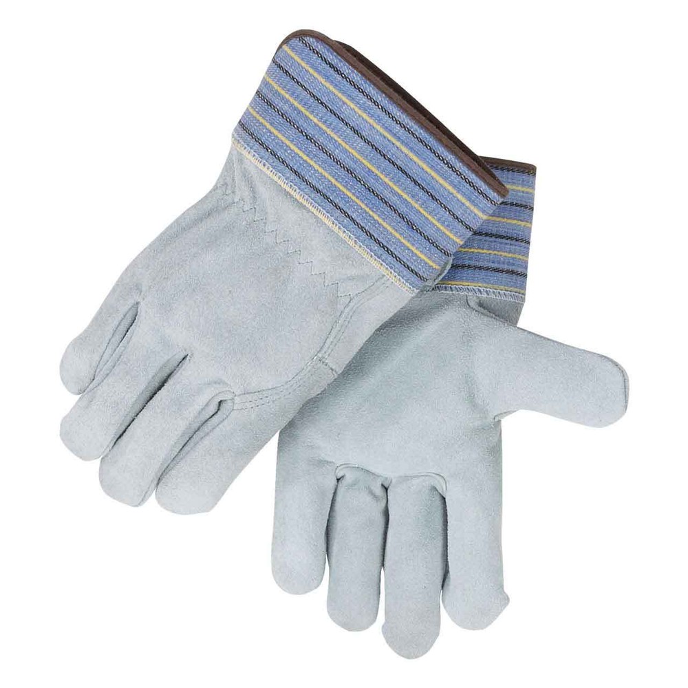 Black Stallion 5FB Select Split Cowhide Gloves Short Cuff Large 12 pack