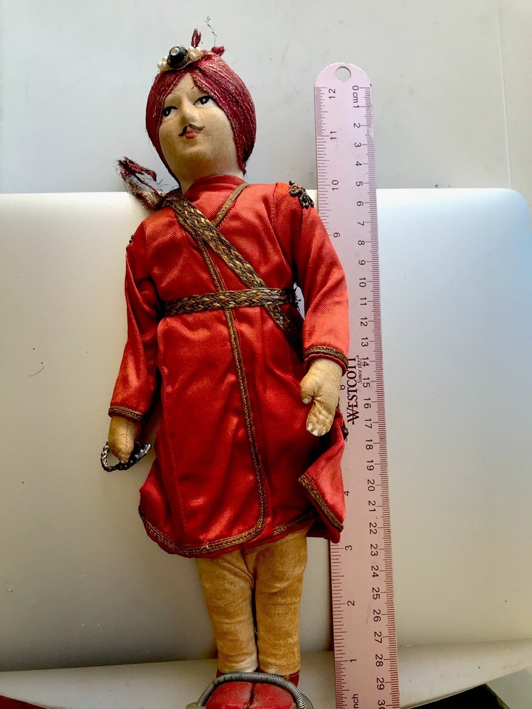 Indian Man Antique Handmade Doll