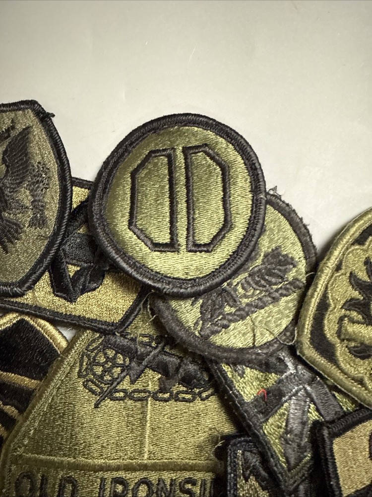 Cold War US Olive Drab Patch 21 Pieces P121