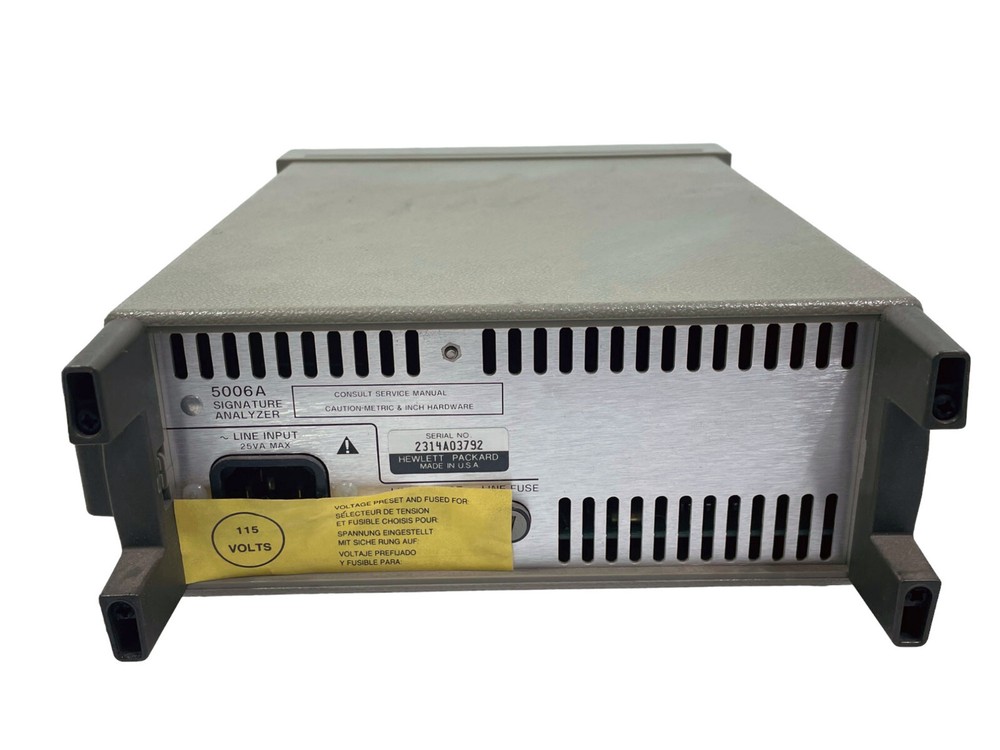 HP Hewlett Packard Signature Analyzer 5006A