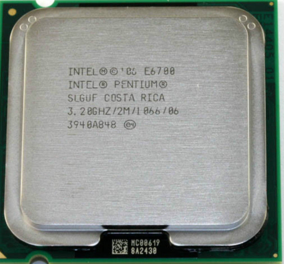 Intel Pentium E6700 3.2 GHz Dual-Core 2M 1066MHz Processor Socket LGA775 CPU