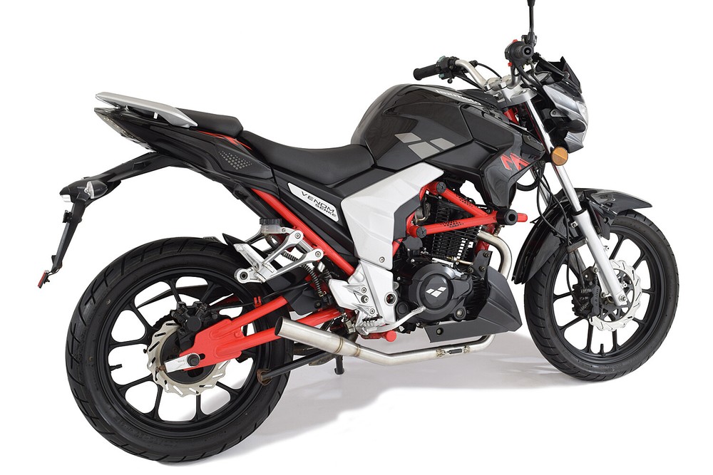 Exhaust Downpipe Front Pipe Headers Fits Lexmoto Venom 125 / Viper 125