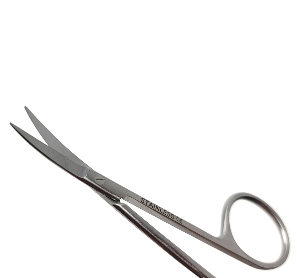 MICRO IRIS SCISSORS 3.5" CURVED BLADES SURGICAL INSTRUMENTS STAINLESS CE
