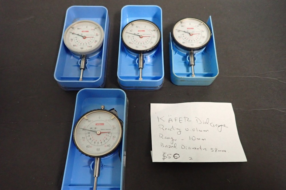 KAFER Micrometer Dial Gage Price Is for ONE Dial