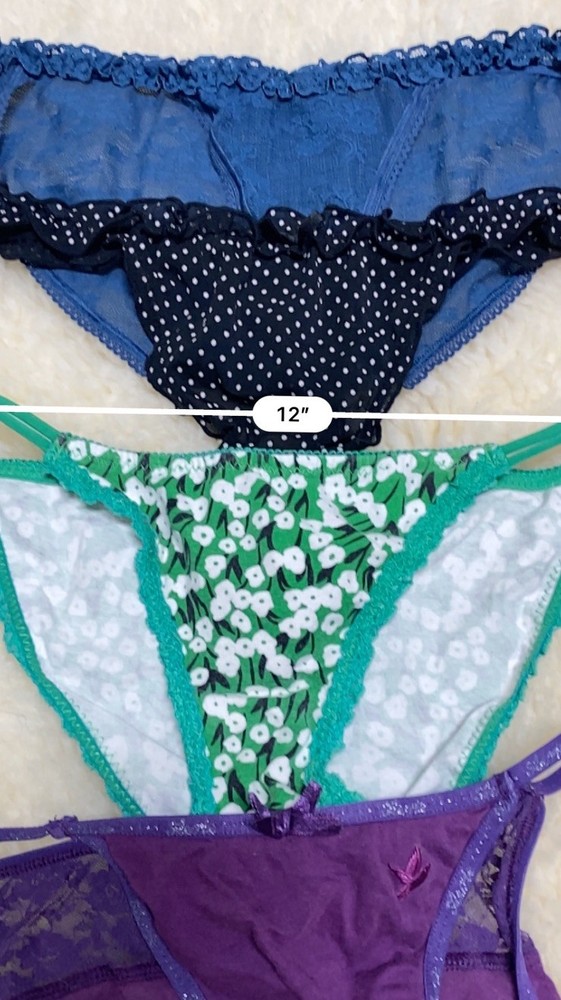 Vintage Lote 4 Pantis#8051