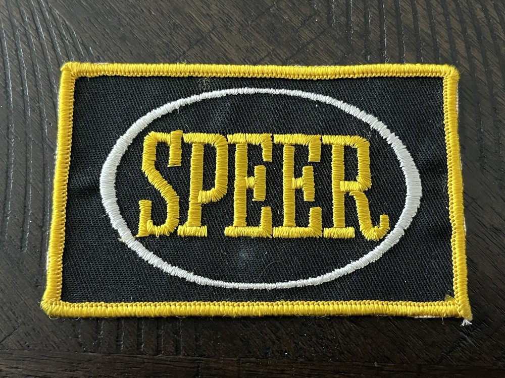 VINTAGE “SPEER” HUNTING/SHOOTING TYPE PATCH