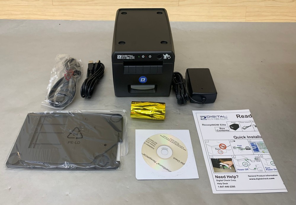 Digital Check SRNELITE-ETH SmartSource ReceiptNOW Elite USB / Ethernet Printer