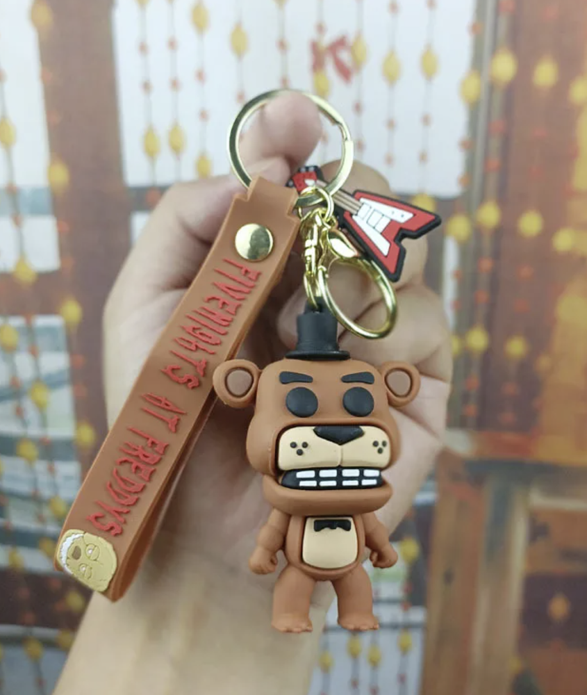 FNAF Five Nights at Freddy's 3-D Keychain
