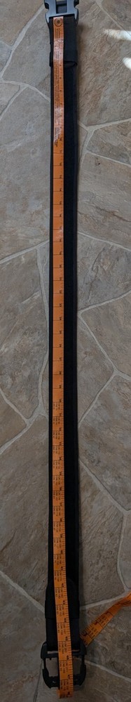 Bianchi Tactical Belt with Accessory Pouches Fully extended 45"