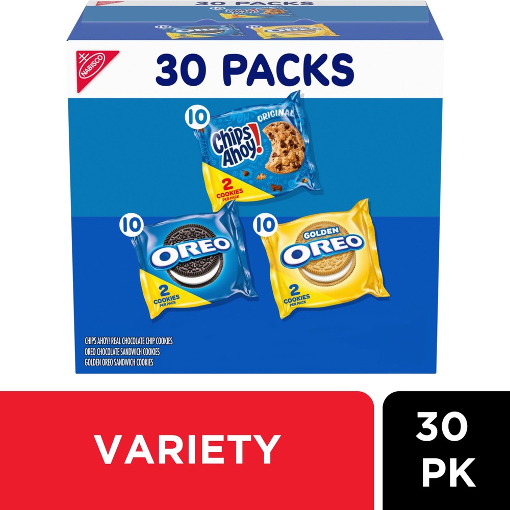 Cookies Variety Pack , 30 Pack