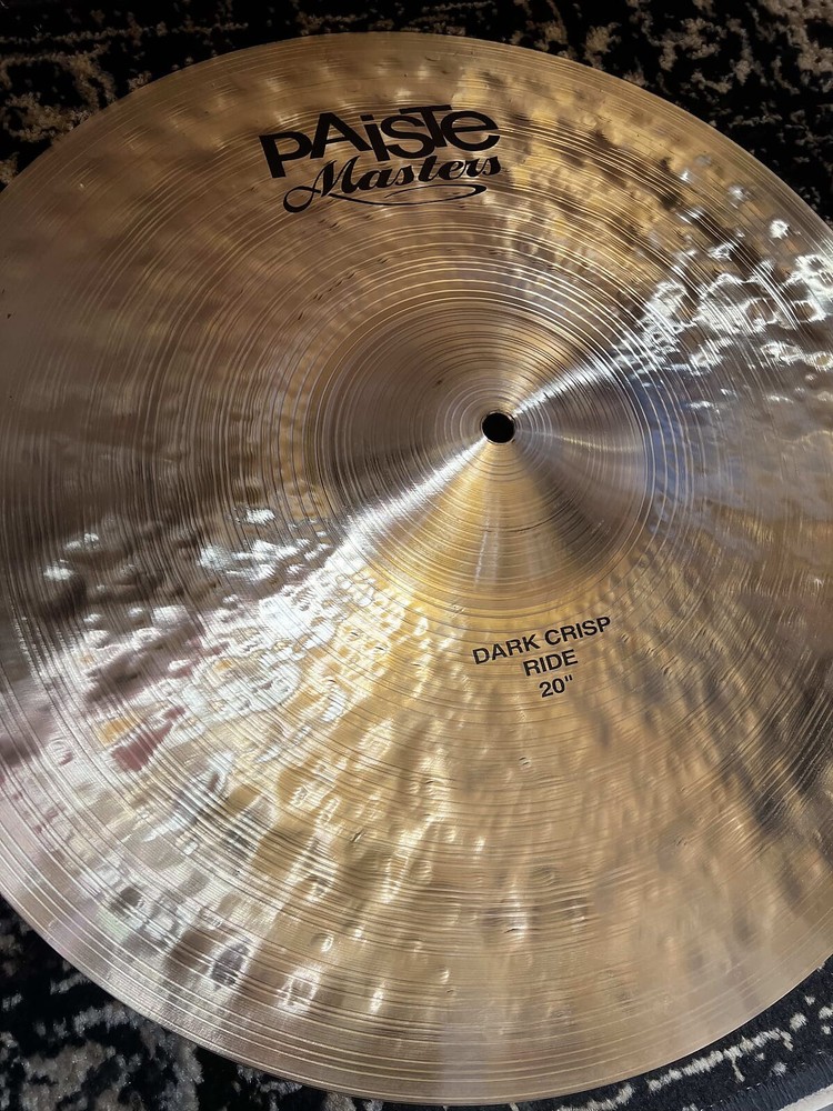 Paiste 20" Masters Dark Crisp Ride