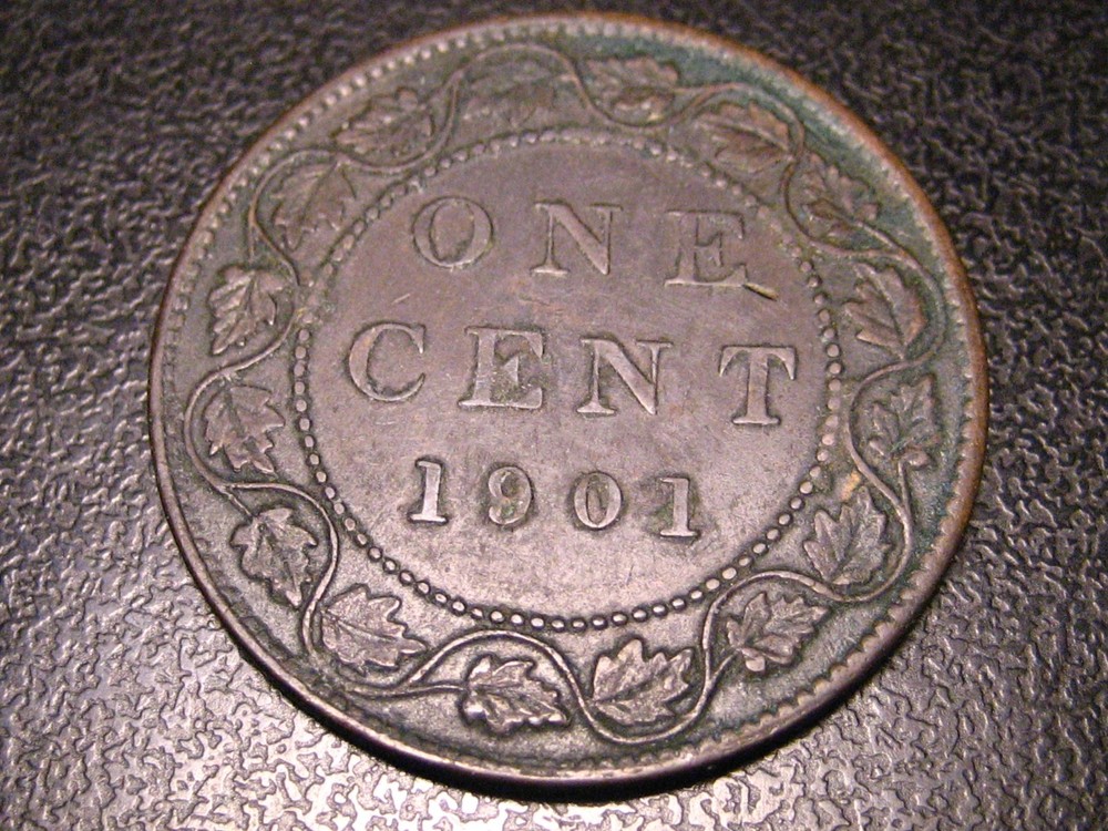 1901 Canadian Large Cent #2