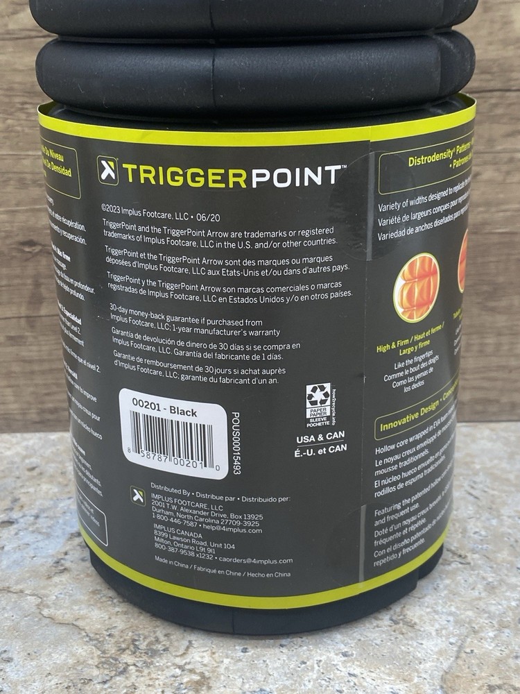 13" Trigger Point Performance - The Grid - Revolutionary 5.5" Foam Roller Green