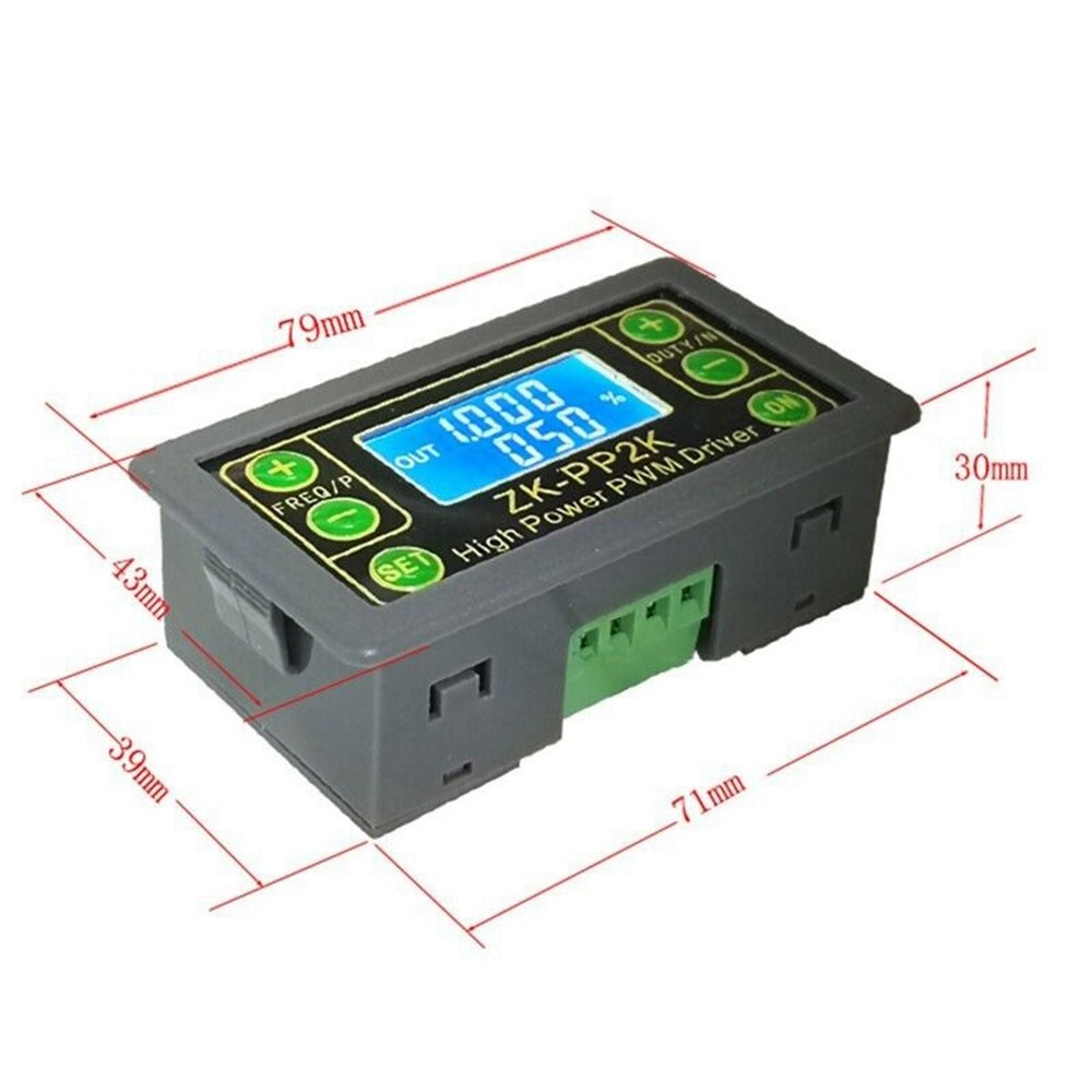 PWM Pulse Generator Frequency Duty Cycle Adjust Motor Speed Controller PP2Kbj