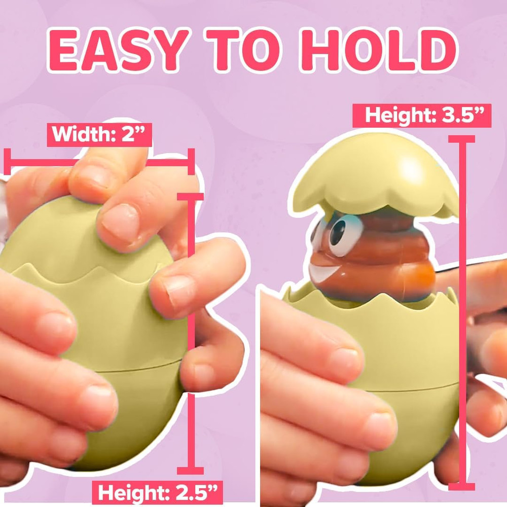 Egg Pops Talking Easter Egg Toy - Figure Pops up & Plays Sounds, Easter Basket S