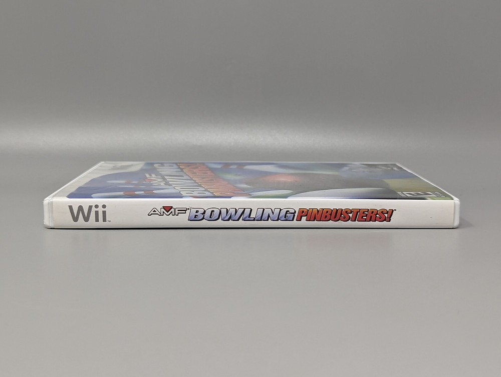 AMF Bowling Pinbusters! Nintendo Wii Replacement Case & Manual Only No Game