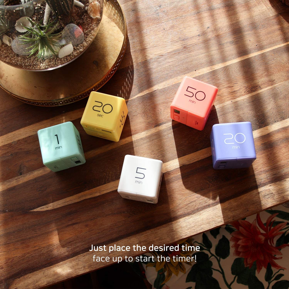 Cube Timer (Mint), Flip Timer Productivity Timer, Time Management, Block Timer K