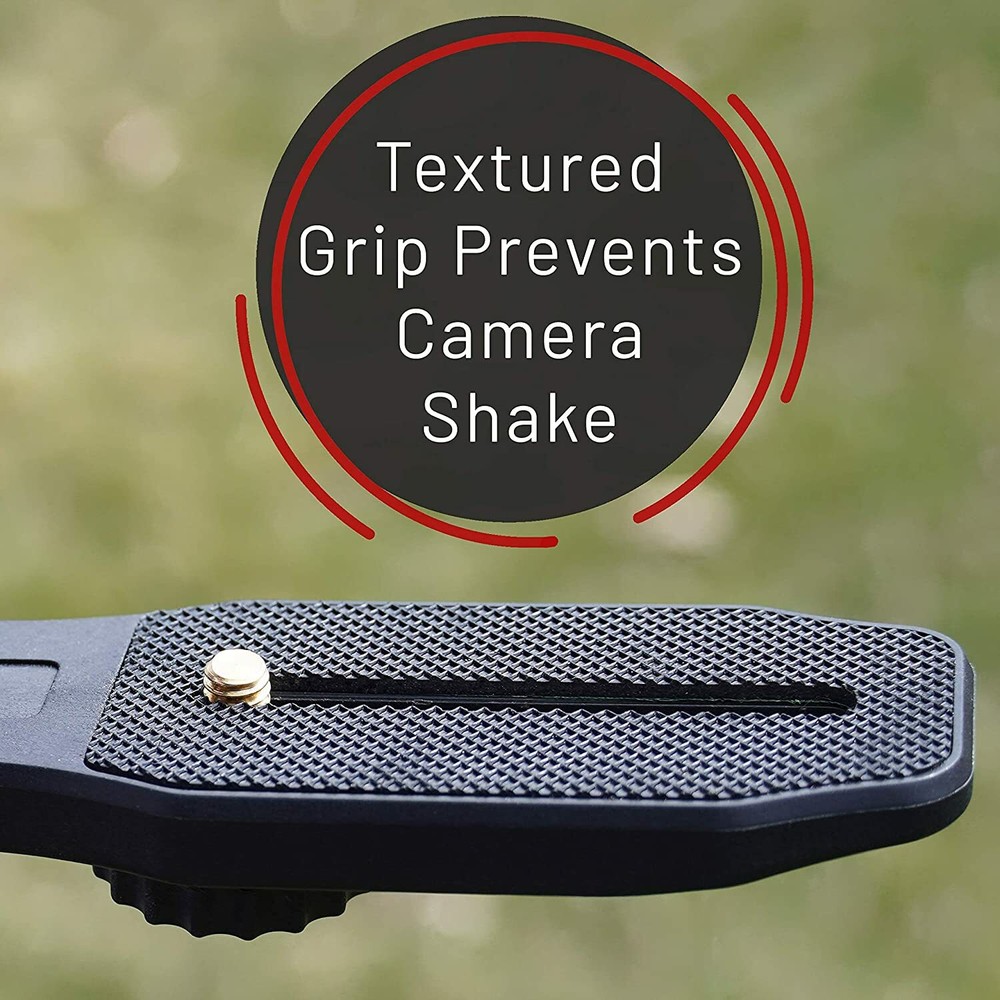 Handheld Camera Stabilizer Grip - Universal U-Shaped Handle Works with DSLR, Mir
