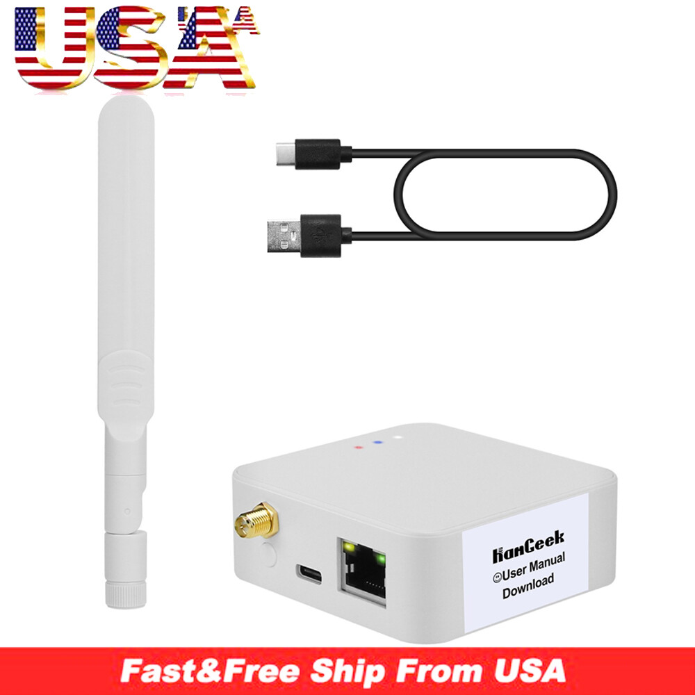 HMG-01 Plus POE White Universal ZigBee Gateway ZigBee Coordinator + USB Cable =
