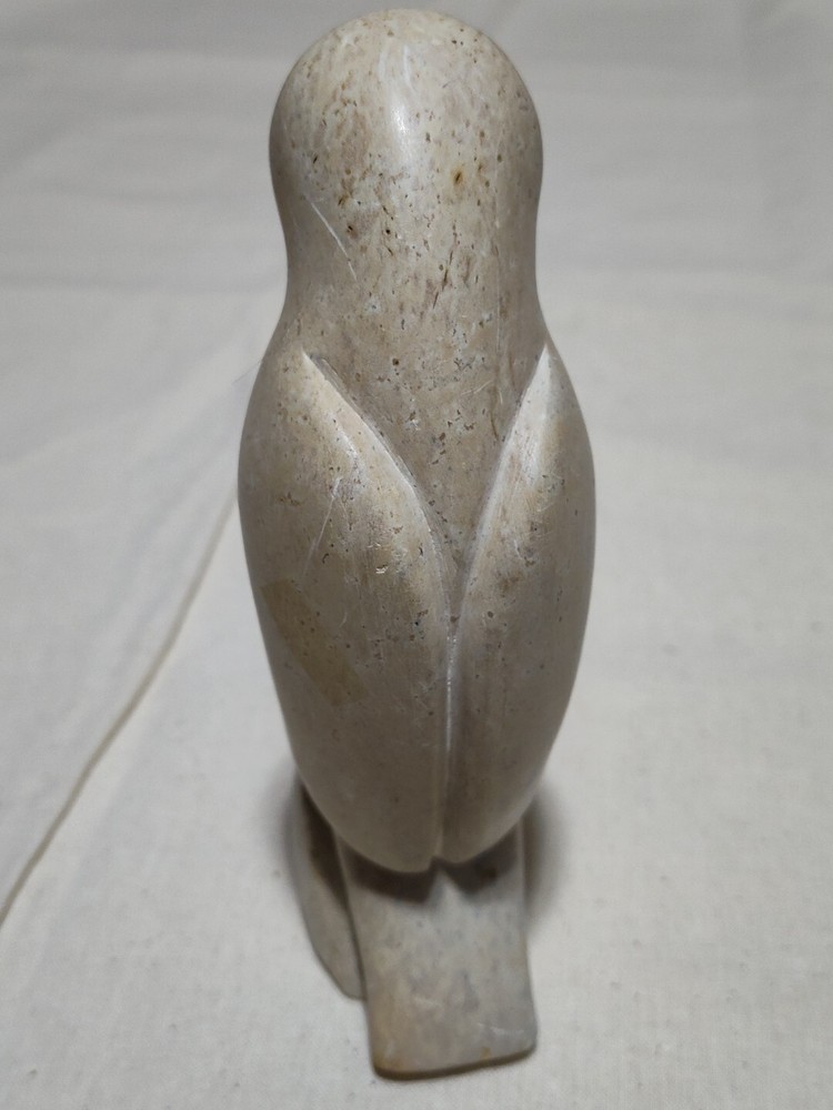 Carved Limestone Parrot Figure B19