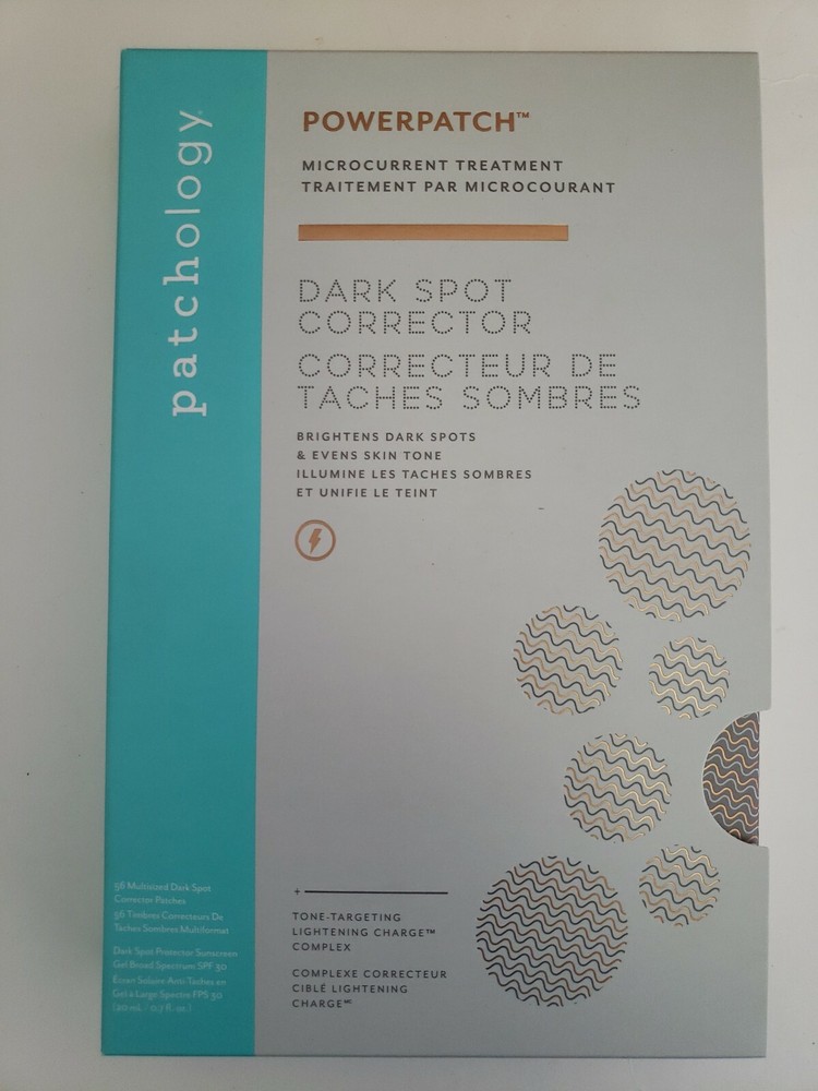 2-PK PATCHOLOGY Powerpatch Microcurrent Treatment Dark Spot Corrector 56 Patches