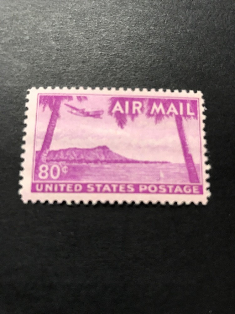 US SCOTT C-46 HAWAII DIAMOND HEAD ISSUE MINT NEVER HINGED 1949-US