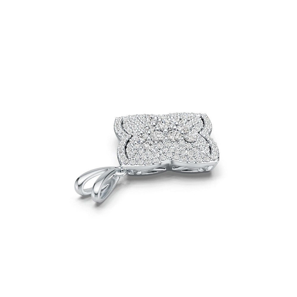Sterling Silver Semi Mount Pendant Setting Round RD 3.5mm